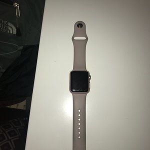 Series 1 38MM rose gold Apple Watch